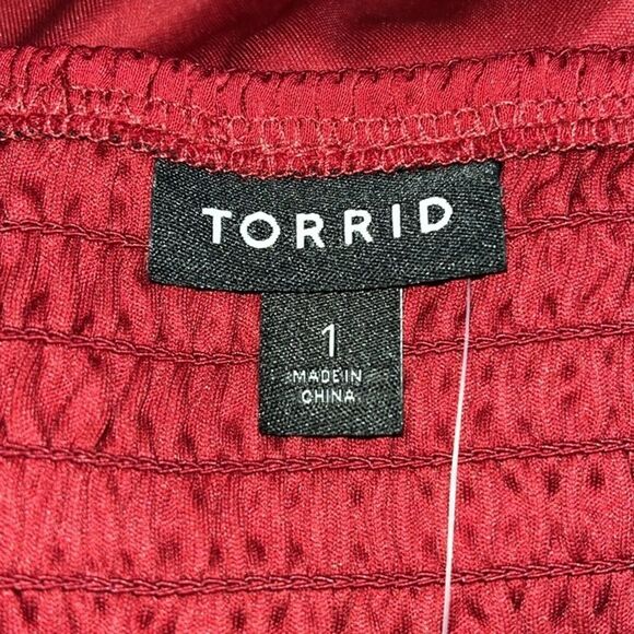 Torrid Satin Tie-Front Sleeveless Crop Top - Picture 10 of 12